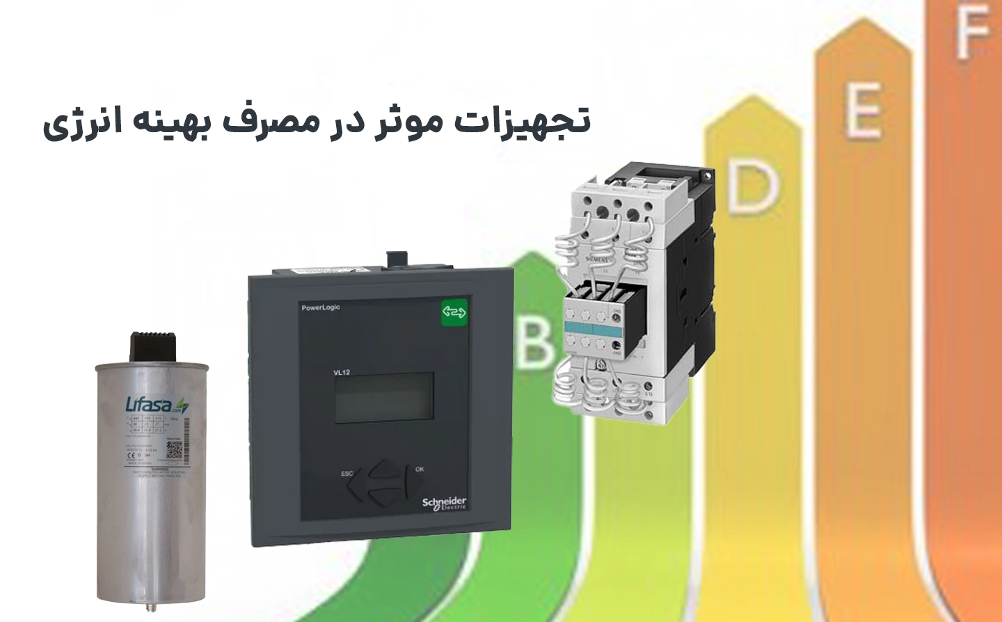 تجهیزات اصلاح ضریب توان